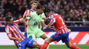 موعد مباراة برشلونة وأتلتيكو مدريد في إياب نصف نهائي كأس ملك إسبانيا والقنوات الناقلة